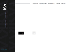 Tablet Screenshot of kvadesign.co.nz